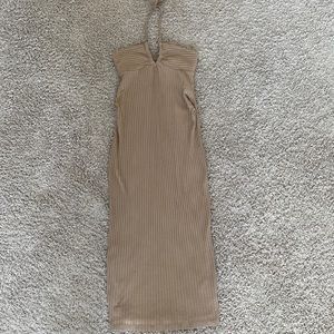 ASOS maternity size US 2 halter dress, worn twice